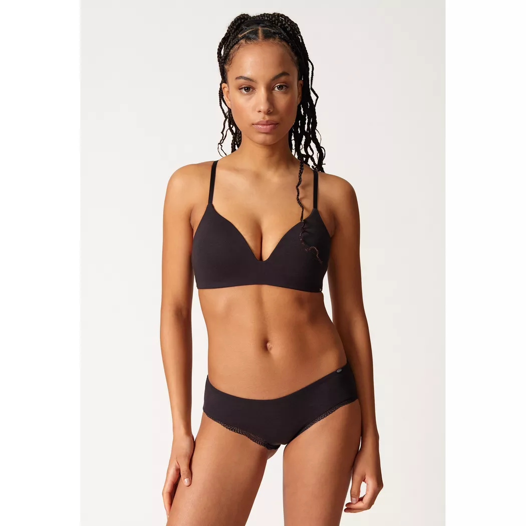 Skiny Classicotton Non-Wired Bra Black 80C 2