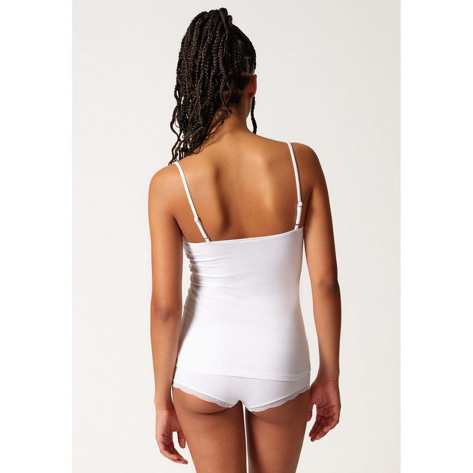 Skiny Classicotton Top Bretelles Fines  