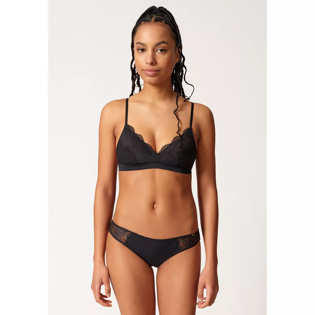 Skiny - Soft Bra, für Damen, Black, Größe 40
