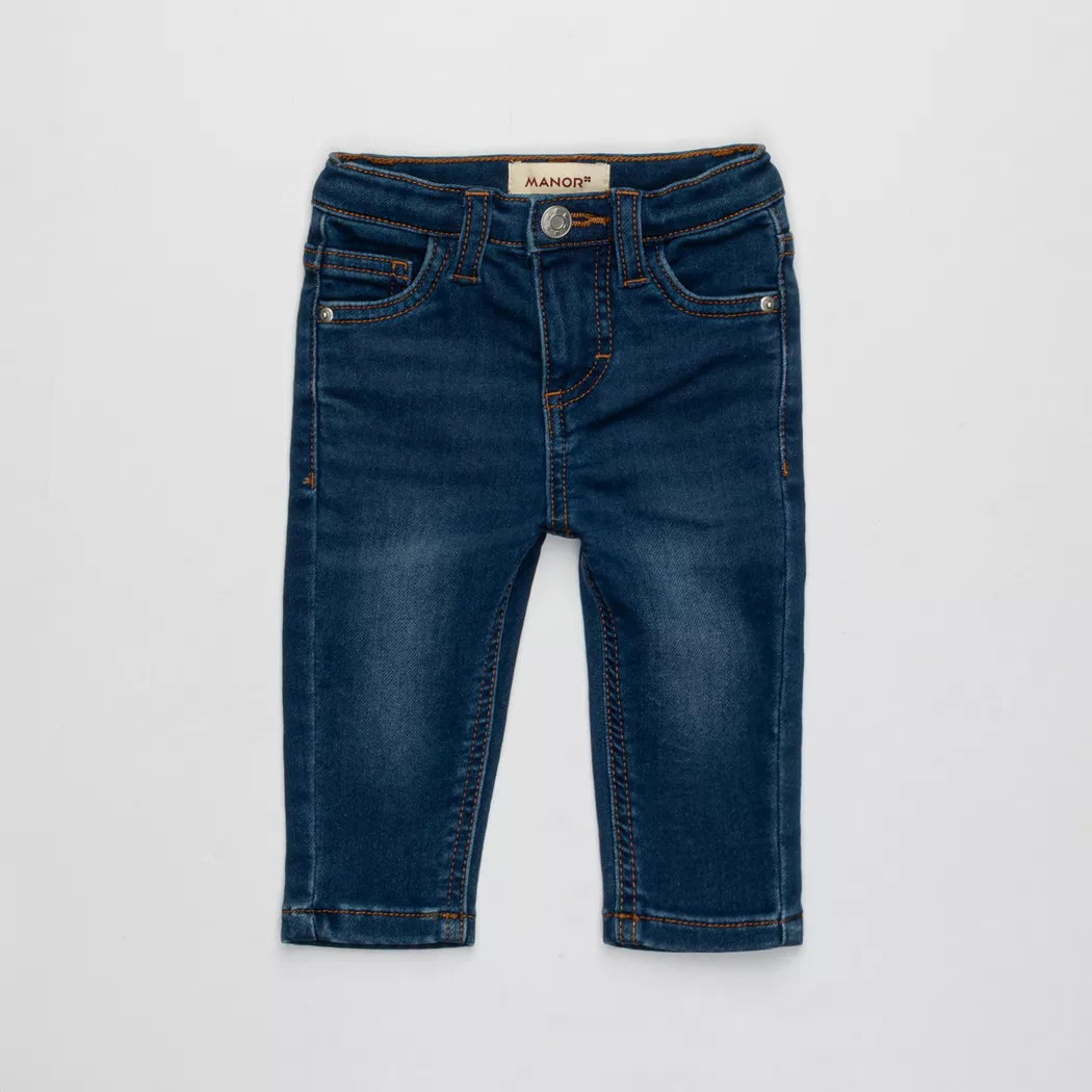 Manor Baby - Jeans, 104, Blau Denim