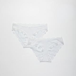 Manor Woman Duopack Slip con Pizzo  