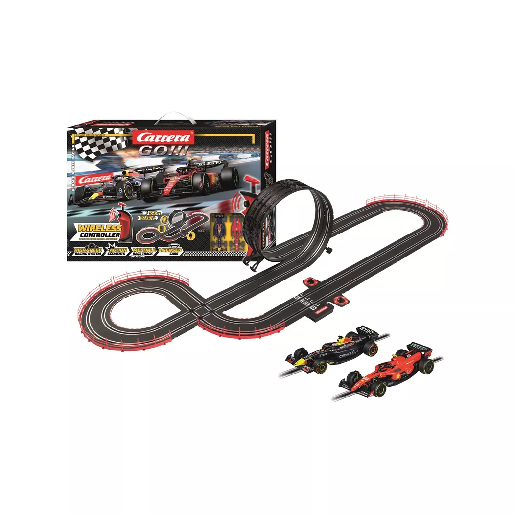 Carrera - GO! F1 Formula Free Racing Wireless, Multicolor