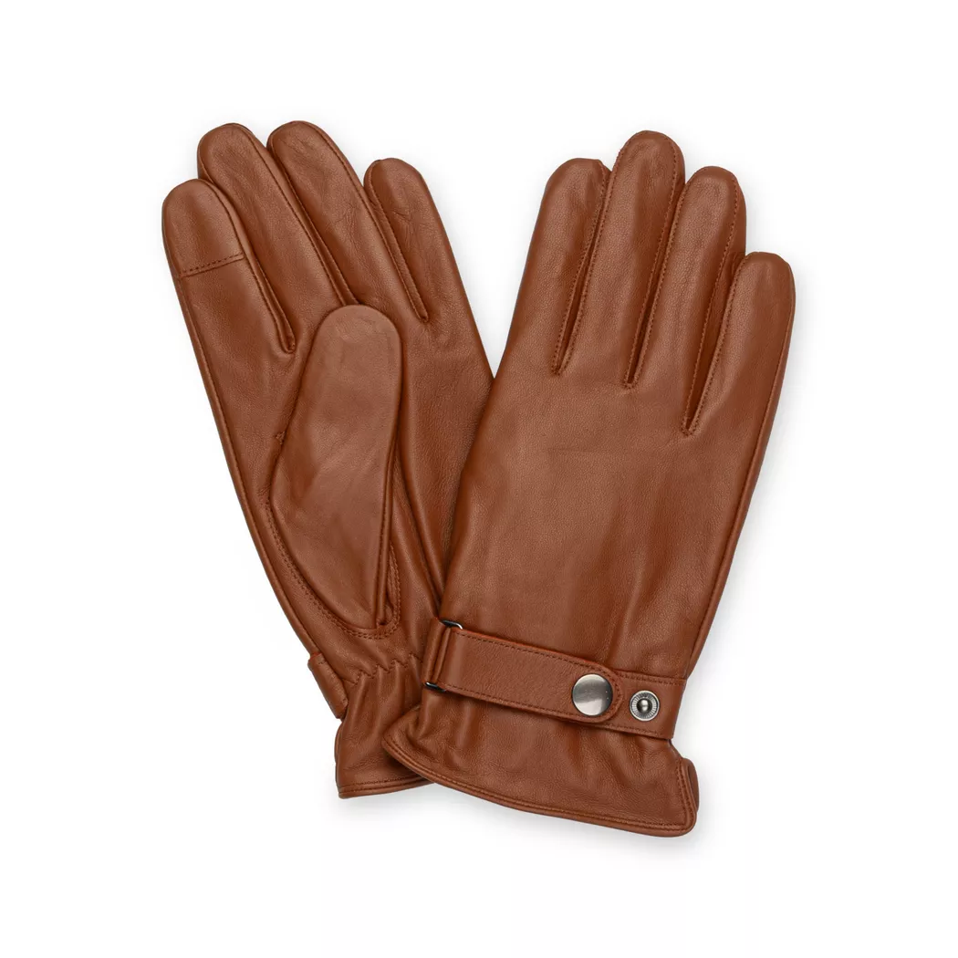 Manor Man Leather Gloves Men Cognac XL