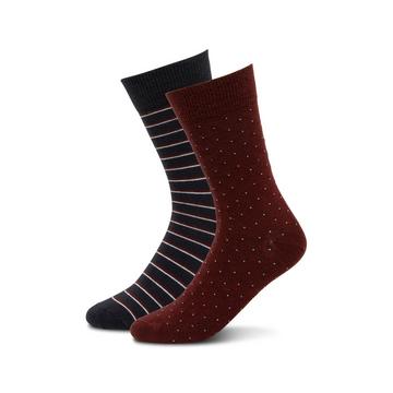 Duopack, wadenlange Socken