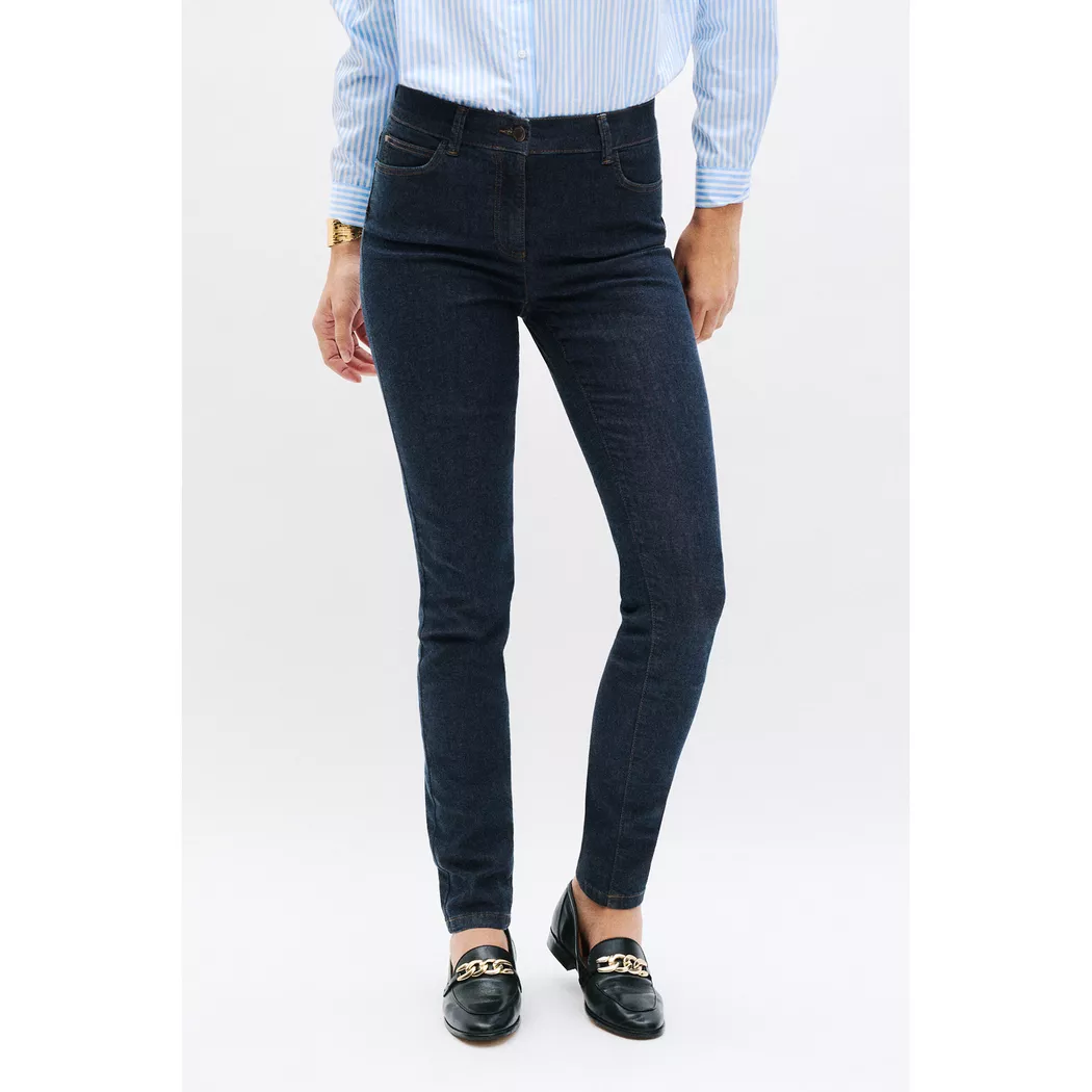 Caroll - Hose, für Damen, Blau Denim Dunkel, Größe 40