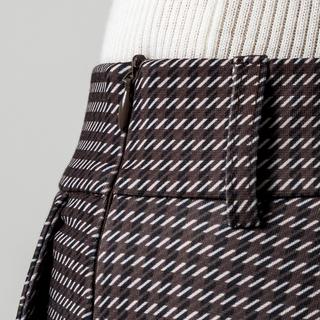 Manor Woman Gemusterte Flared Hose  