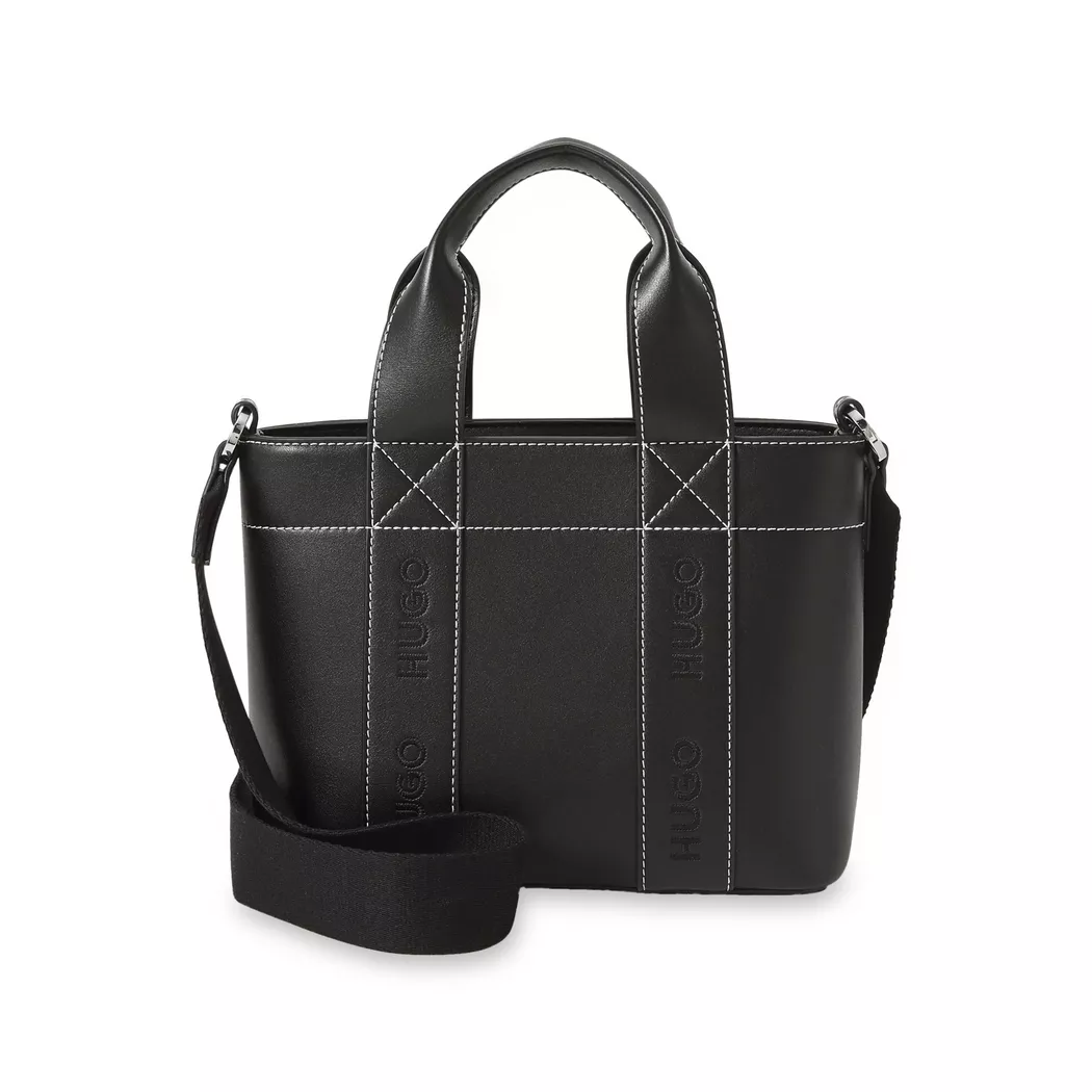 Hugo Sac En Toile Becky Up 10260474 01 Mini Black One Size unisex