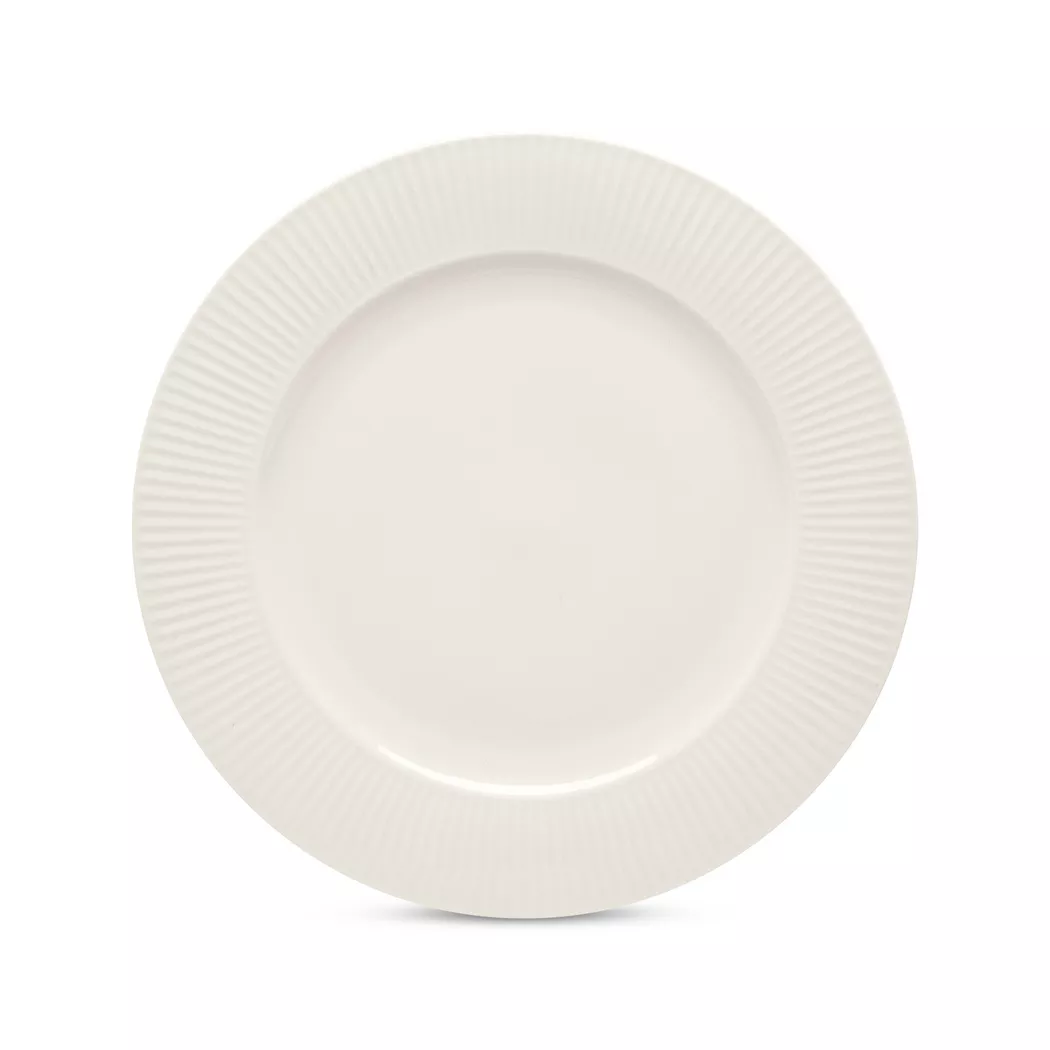 Manor - Teller flach, 26.5CM, Weiss