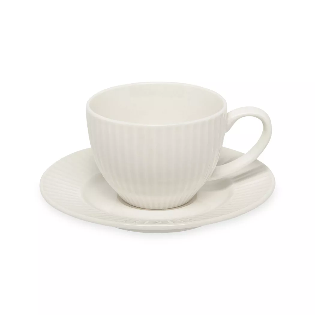 Manor - Espressotasse mit Untertasse, 120 ml, Weiss