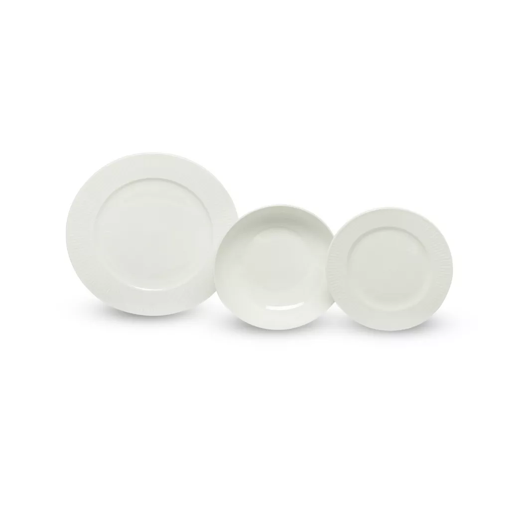 Manor - Dinnerset, 12-teilig, Set, Weiss 7