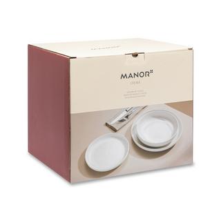 Manor Dinnerset, 12-teilig Crema 