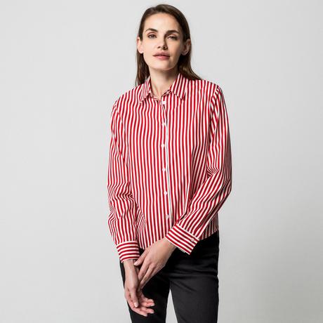 Manor Woman Chemisier Rayé Manches Longues  