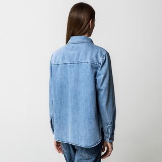 Manor Woman Chemisier Denim Coupe Décontractée  