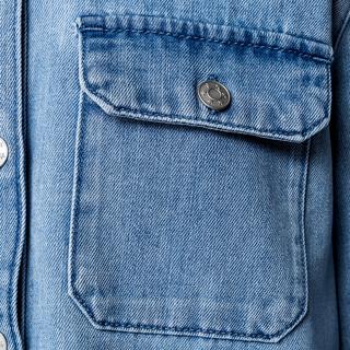 Manor Woman Chemisier Denim Coupe Décontractée  