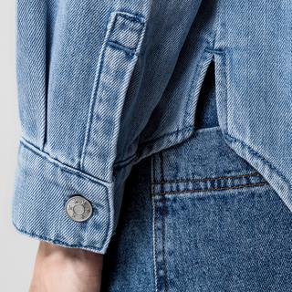 Manor Woman Chemisier Denim Coupe Décontractée  
