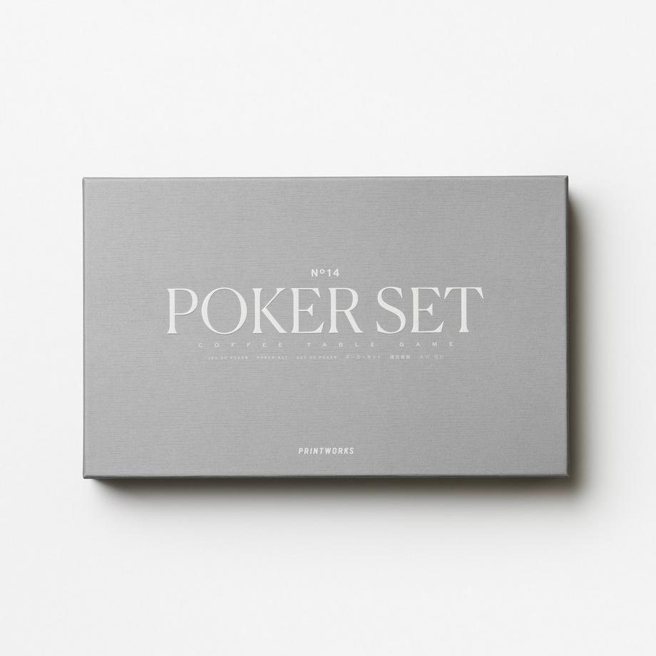 PRINTWORKS Confezione regalo Poker Set 