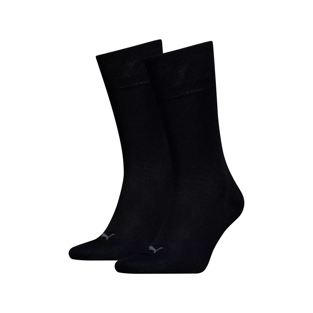 Kurzsocken PUMA "Socken 2er Pack", Herren, Gr. 39-42, schwarz, Obermaterial: 62% Baumwolle CO. 31% Polyester PES. 5% Polyamid PA. 2% Elasthan EL., Socken 2