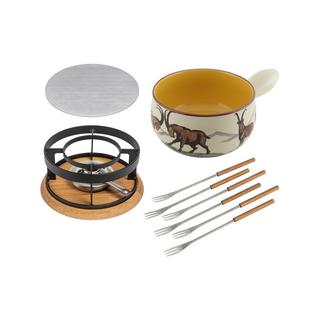 KUHN RIKON Set per fondue formaggio Stambecco 