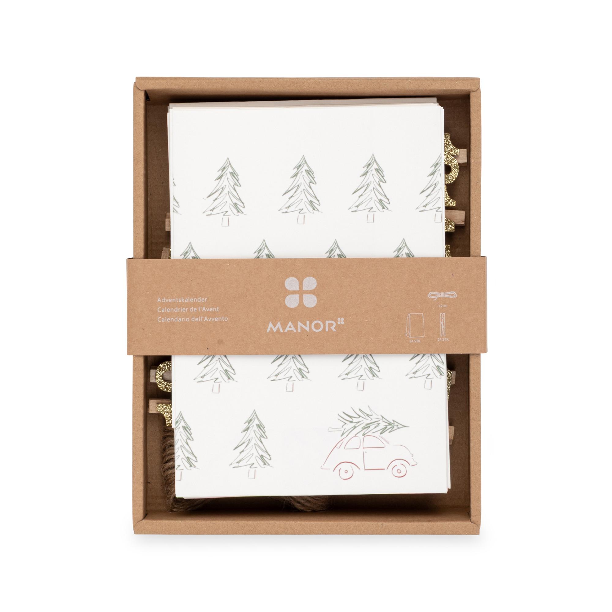 Manor Calendario dell'Avvento Weihnachtsbaum 