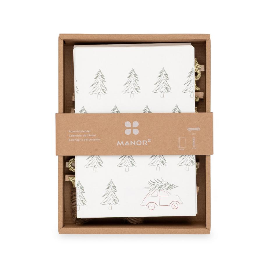 Manor Adventskalender Weihnachtsbaum 