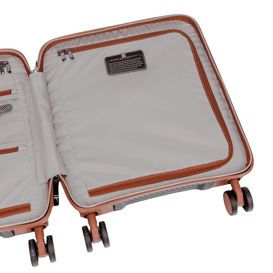 SWISS BAG COMPANY 45 cm, Valise rigide, Spinner New Vision 