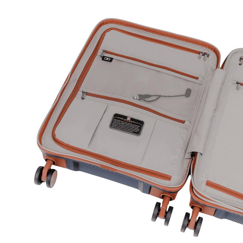 SWISS BAG COMPANY 55 cm, Valise rigide, Spinner New Vision 