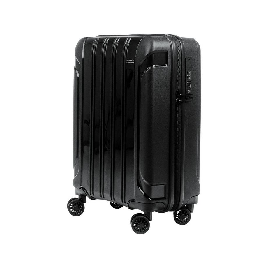 SWISS BAG COMPANY 55 cm, Valise rigide, Spinner Tourist - RPET 