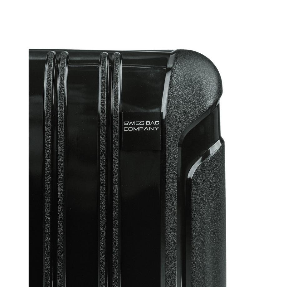 SWISS BAG COMPANY 55 cm, Valise rigide, Spinner Tourist - RPET 
