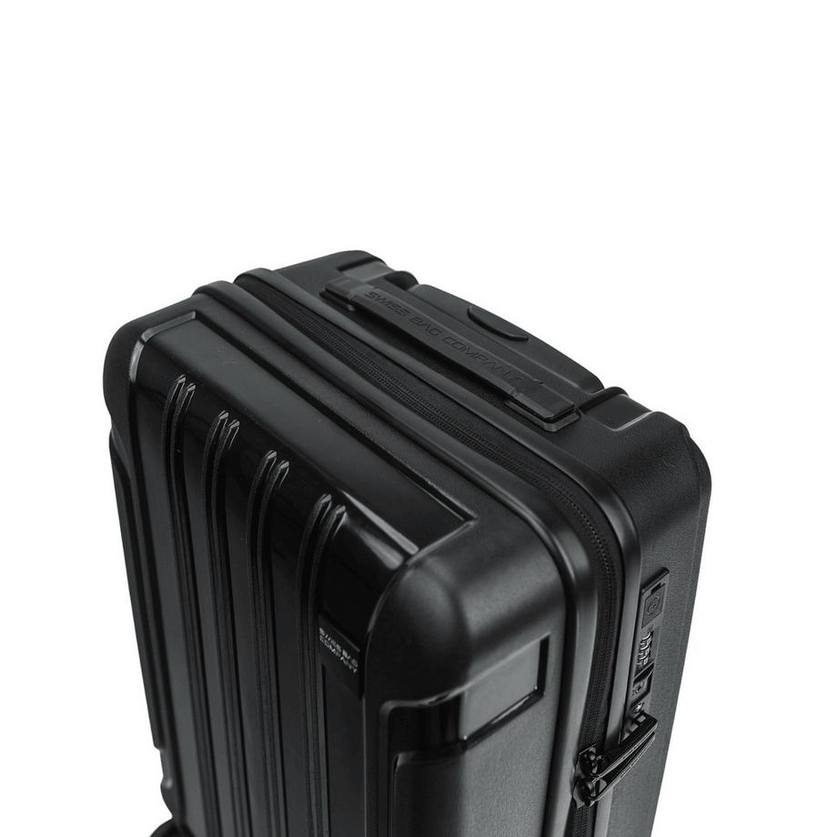 SWISS BAG COMPANY 55 cm, Valise rigide, Spinner Tourist - RPET 