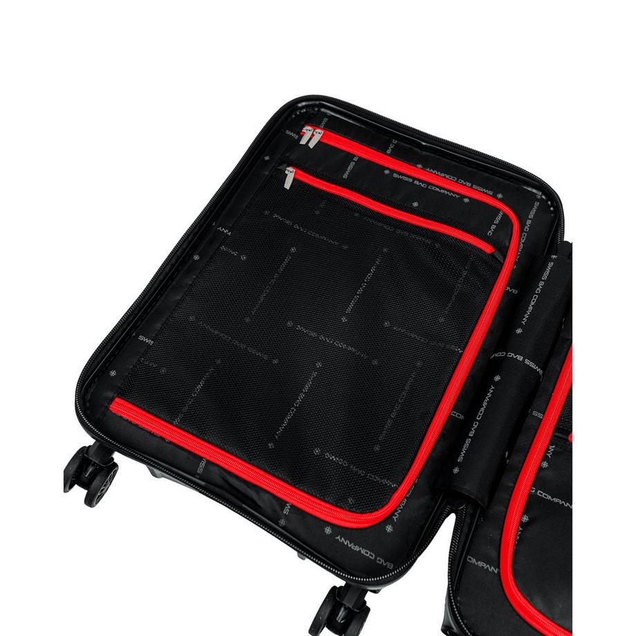 SWISS BAG COMPANY 55 cm, Valise rigide, Spinner Tourist - RPET 
