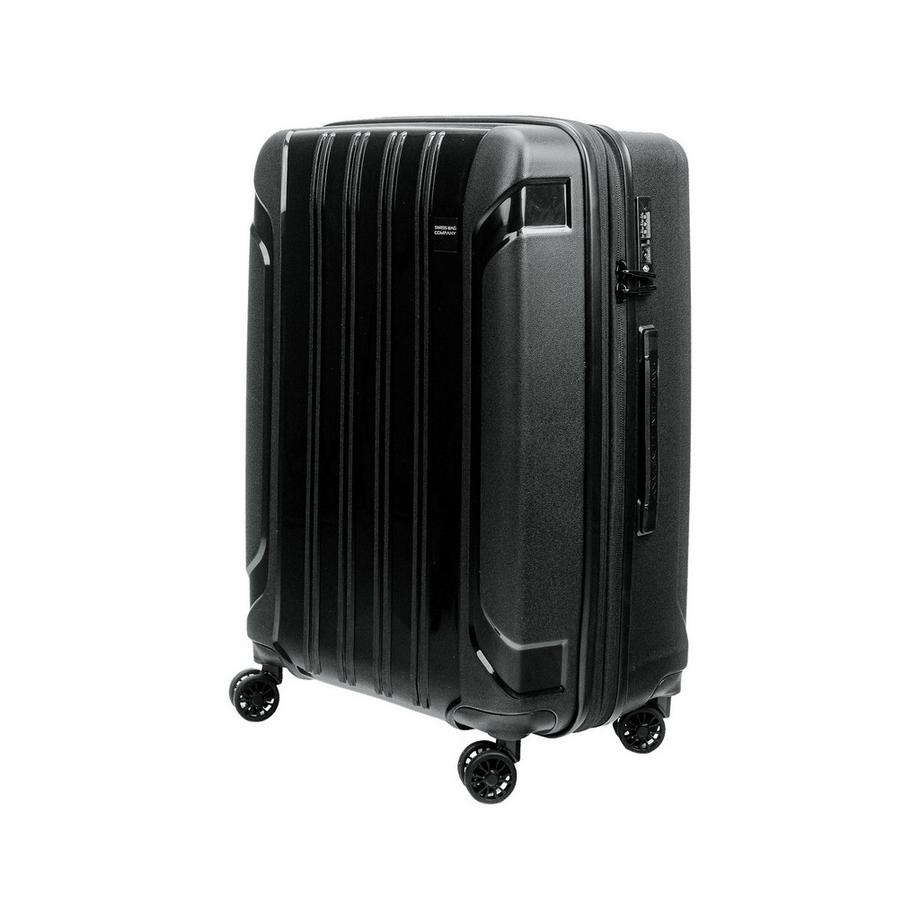 SWISS BAG COMPANY 65 cm, Valise rigide, Spinner Tourist - RPET 