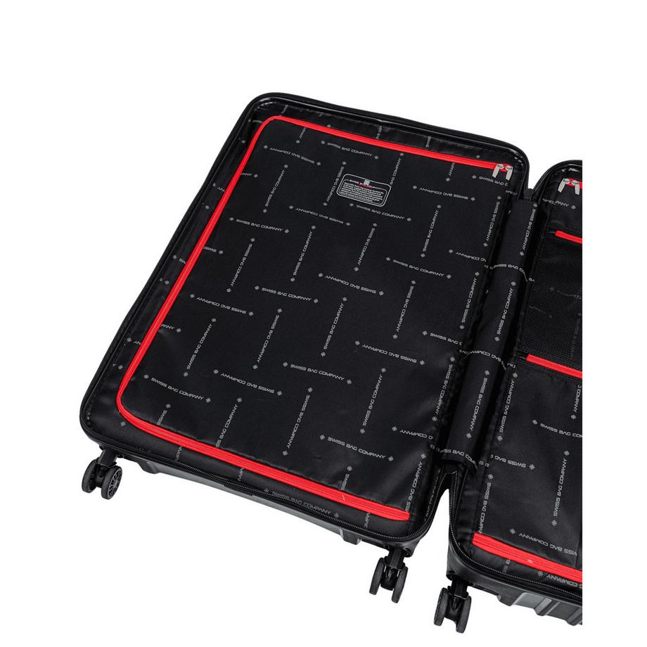 SWISS BAG COMPANY 75 cm, Valise rigide, Spinner Tourist - RPET 