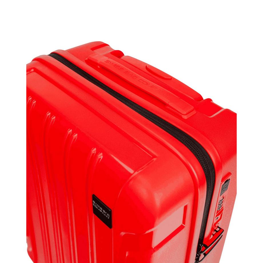 SWISS BAG COMPANY 55 cm, Valigia rigida, Spinner Tourist - RPET 