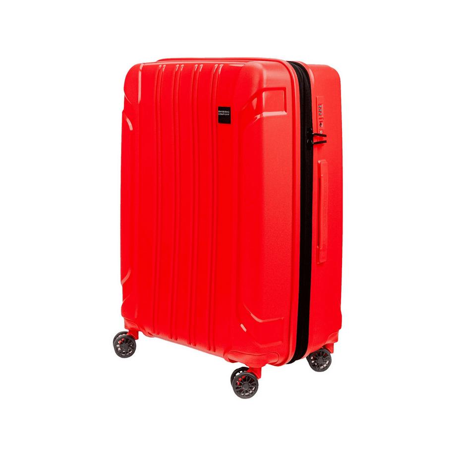SWISS BAG COMPANY 65 cm, Valigia rigida, Spinner Tourist - RPET 