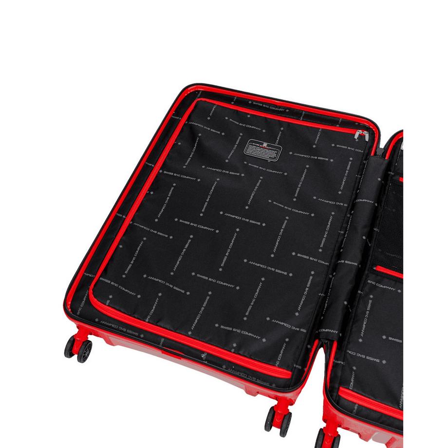 SWISS BAG COMPANY 75 cm, Valigia rigida, Spinner Tourist - RPET 