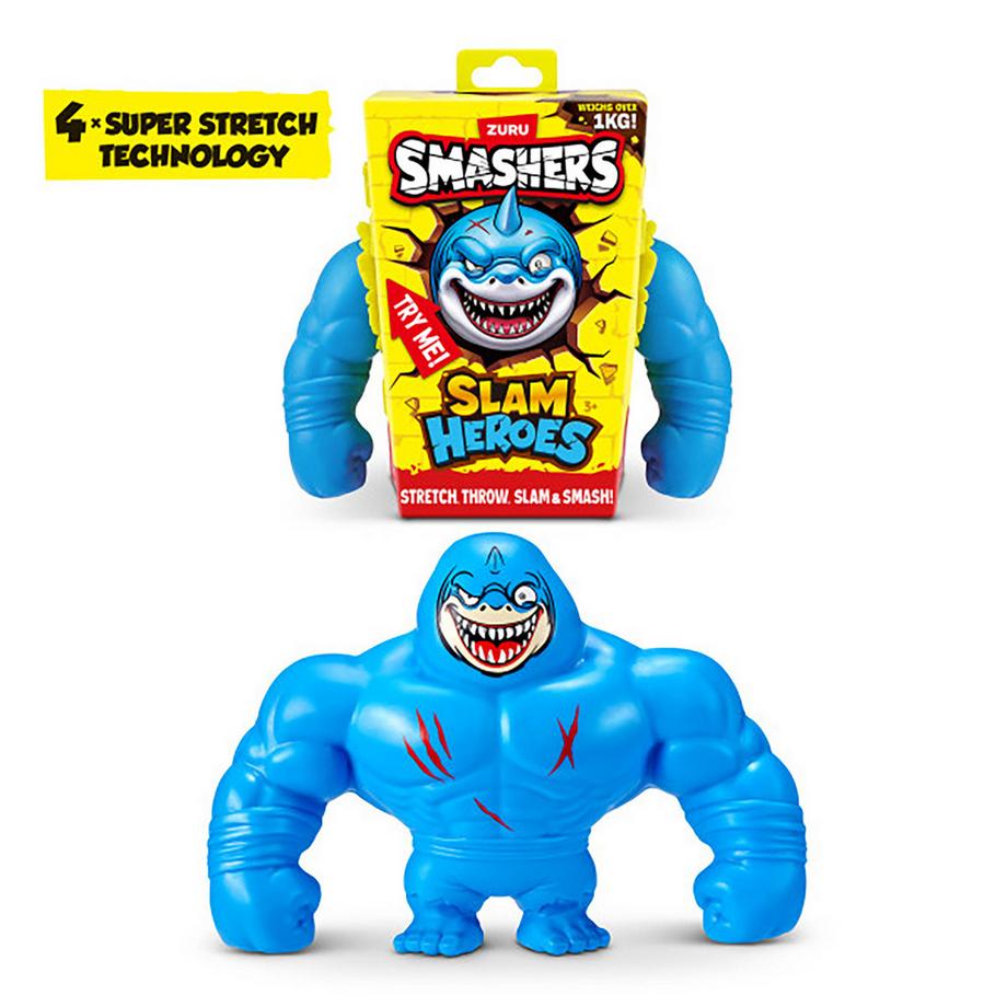 ZURU  Smashers Slam Heroes Stretch Toy, Zufallsauswahl 