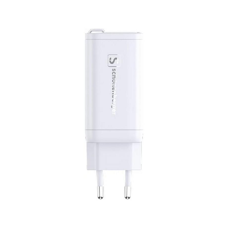SCHOENENBERGER 2-Port Fast Charger, 67W GaN Chargeur USB\n 