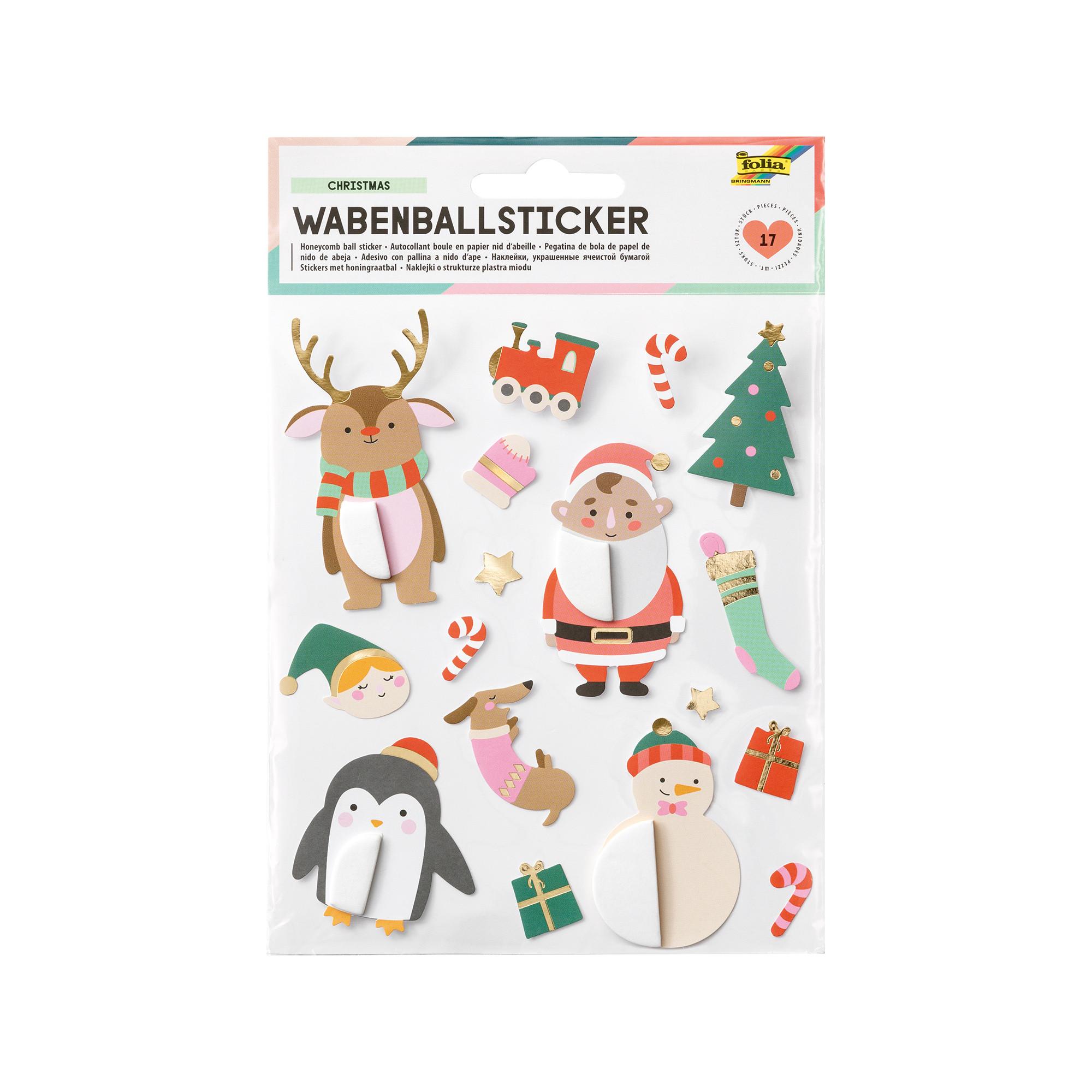 Folia Adesivi Stickers CHRISTMAS 
