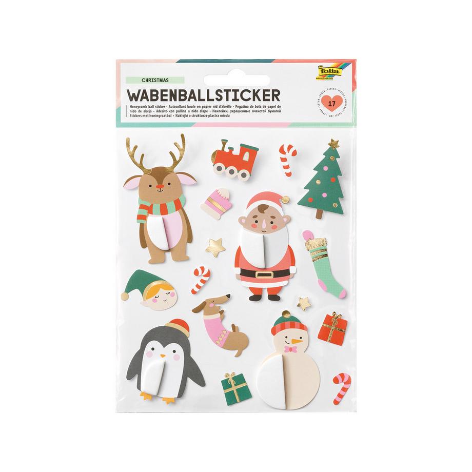 Folia Adesivi Stickers CHRISTMAS 