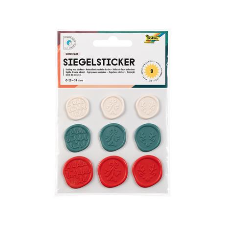 Folia Adesivi Sealing wax stickers CHRISTMAS 