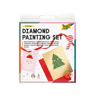 Folia ensemble de peinture Diamond Painting Set CHRISTMAS 