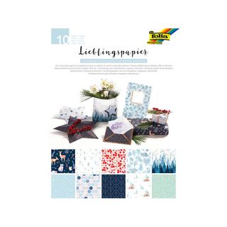 Folia Décoration de Noël paper WINTER TIME 