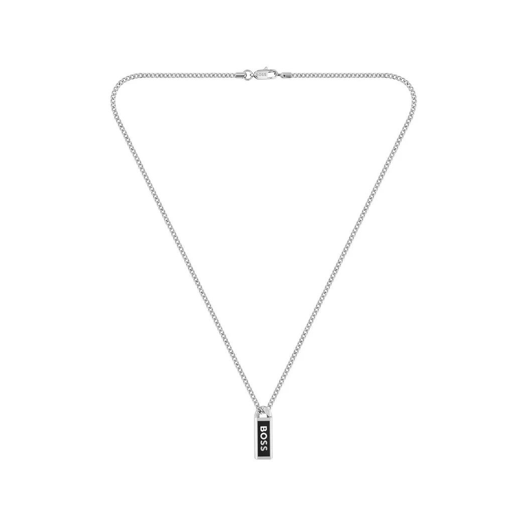 BOSS - Pendentif, Argent, Taille 50 CM