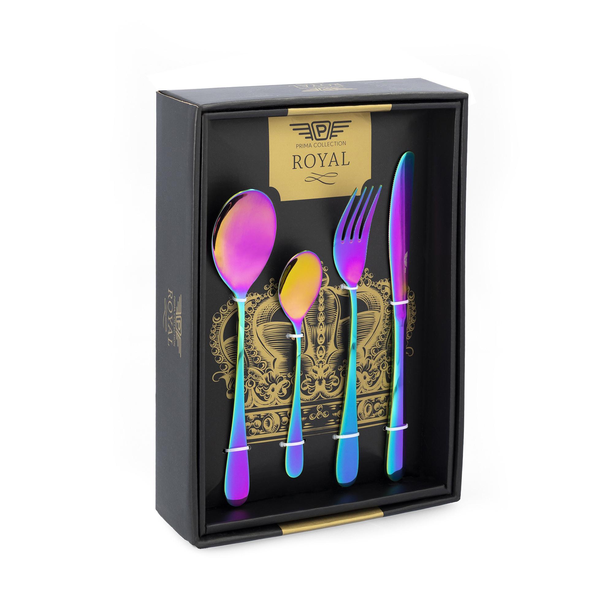 Pintinox Besteck-Set, 24-teilig Princess Rainbow 