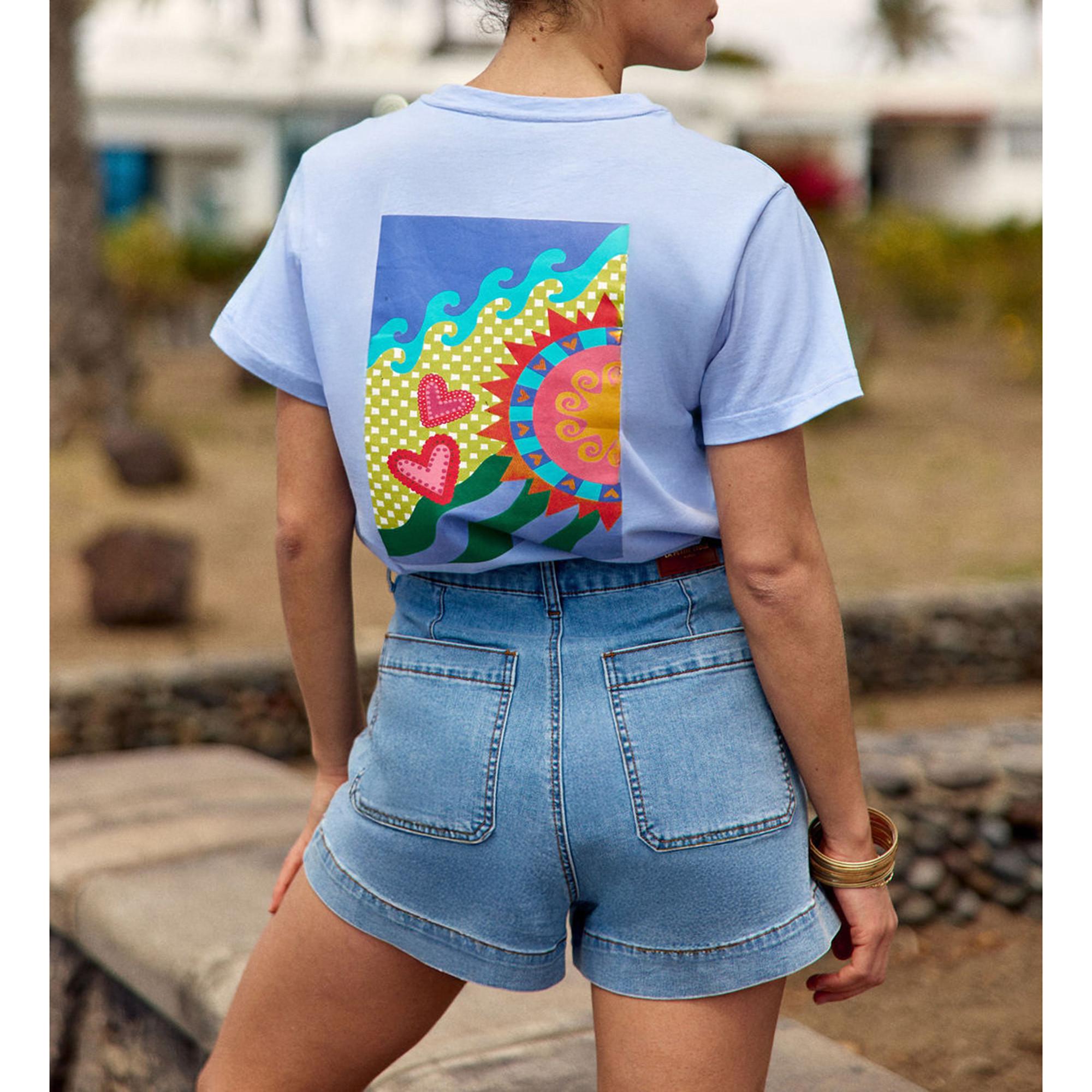 La Petite Etoile Short Taille Haute Casual  