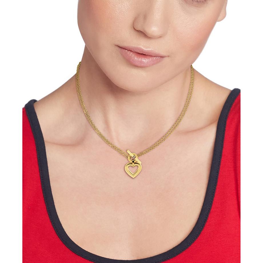 TOMMY HILFIGER TOGGLE HEART Anhänger 