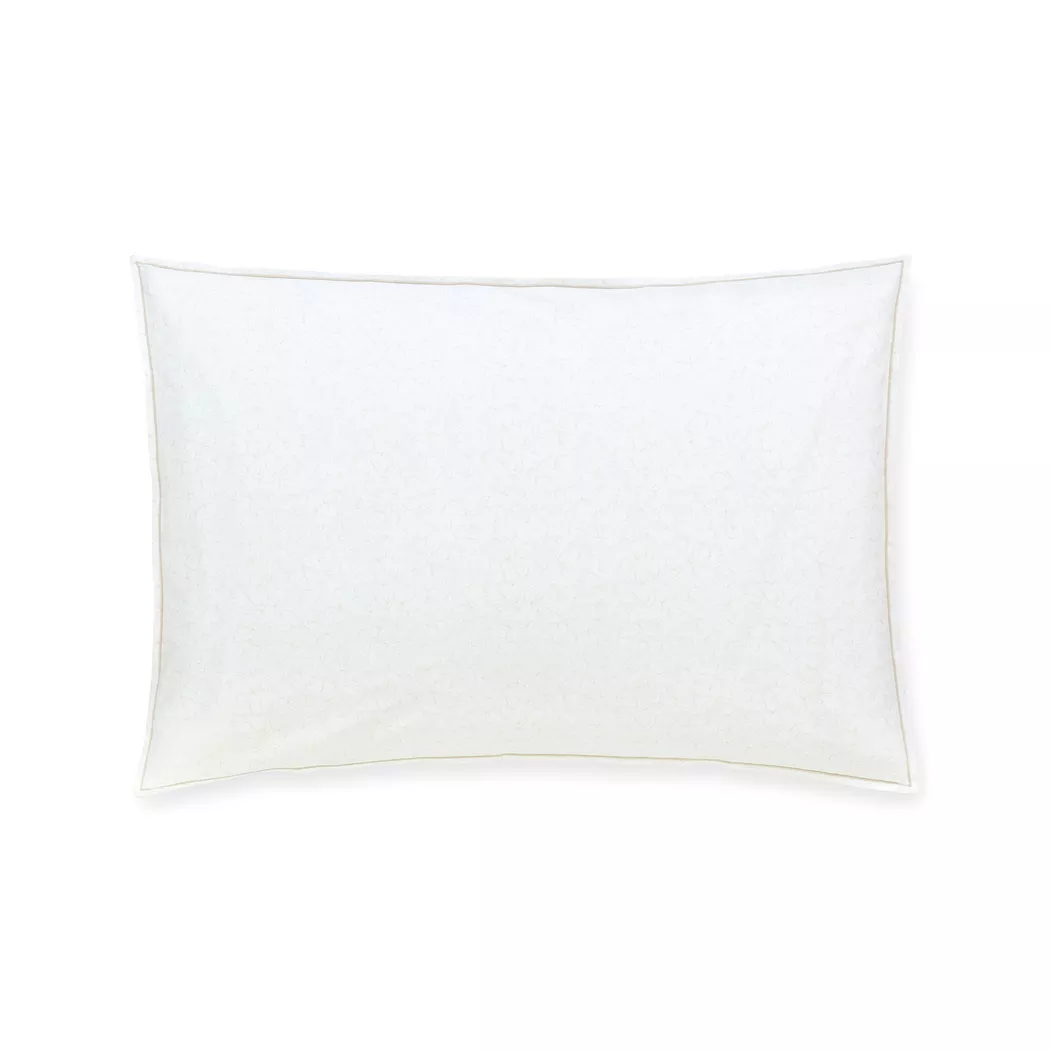Manor - Kissenbezug, Chiara Satin Gemusterter Kissenbezug, 60 x 90 cm, Beige