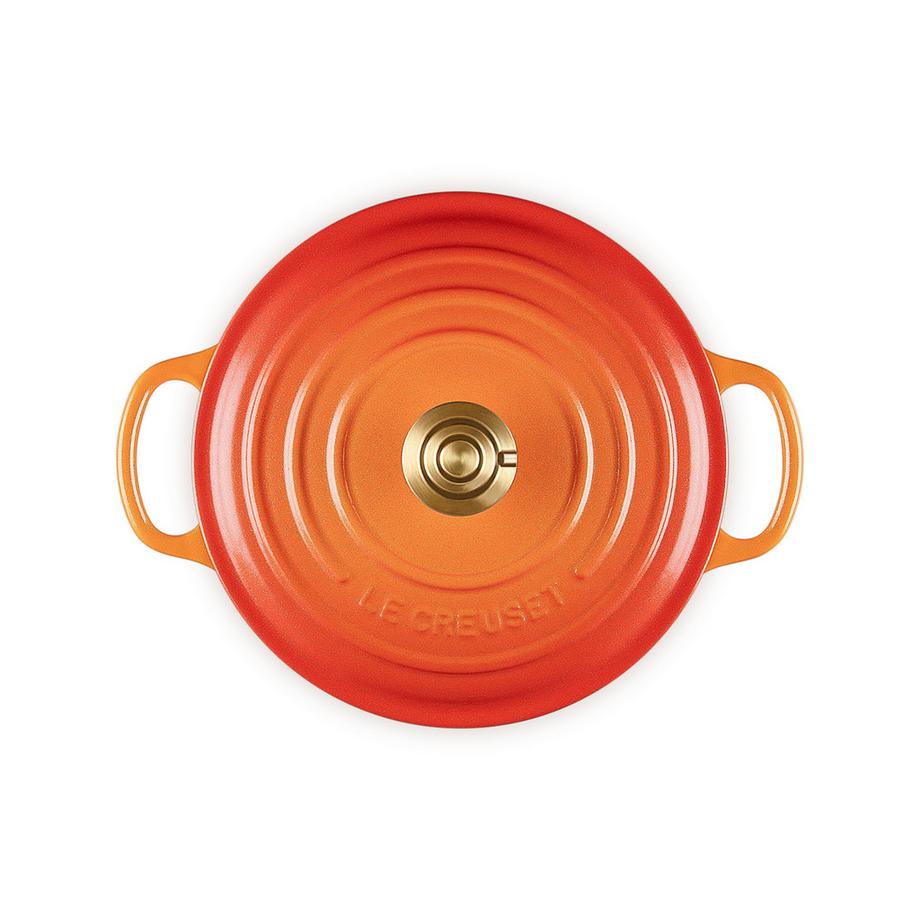 LE CREUSET Bräter Signature Flamme Dorée 