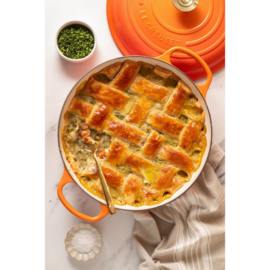 LE CREUSET Bräter Signature Flamme Dorée 