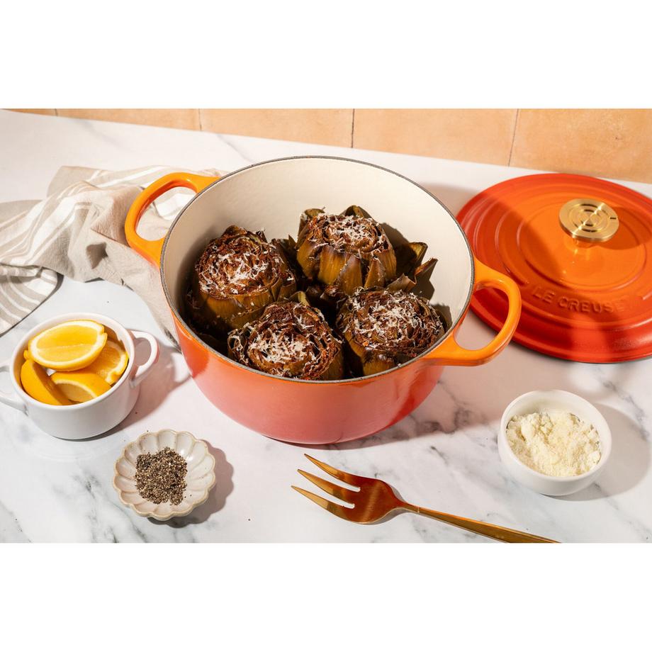 LE CREUSET Bräter Signature Flamme Dorée 